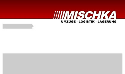 Beispiel-Design einer Firma für Umzüge